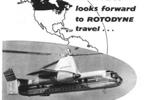 Rotodyne ad from Flight International, Jan. 23, 1959